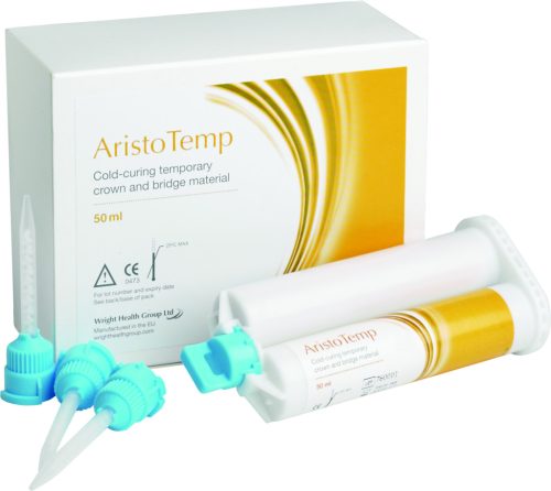 Aristotemp Temporary Crown & Bridge Material 2x48ml + cartridges