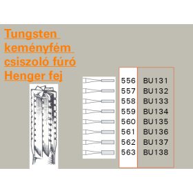 Dentorium Tungsten Carbide Cutters FISSURE CYLINDER