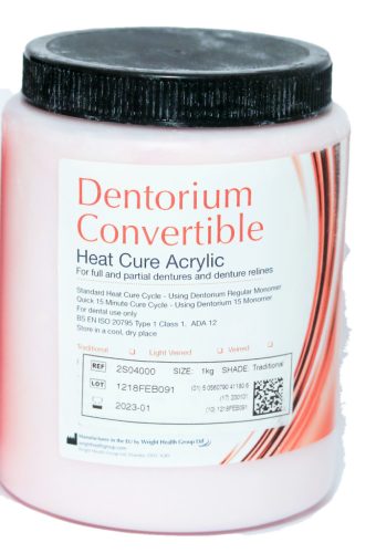 Dentorium Heat Cure Denture Base