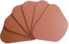 Base plates shellac thermoplastic 60 pieces UPPER