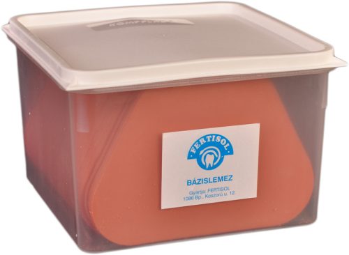 Base plates shellac thermoplastic 60 pieces UPPER