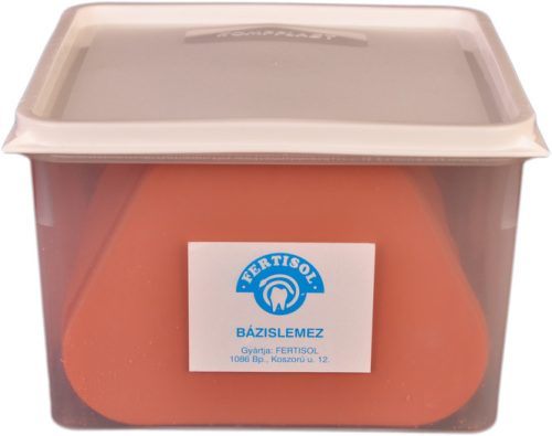 Base plates shellac thermoplastic 60 pieces UPPER