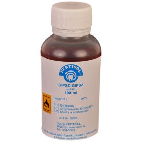 Plaster isolating liquid plaster-plaster