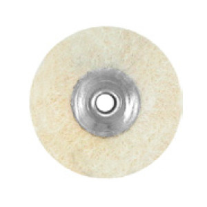 Dentorium Felt Wheels Sliced Mounted