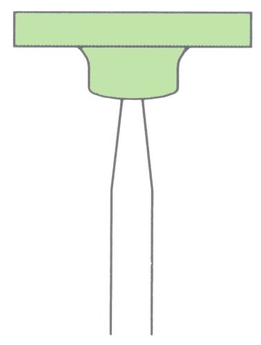 Dentorium Perma Green Porcelán csiszoló 12 darab