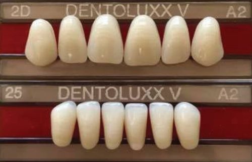Dentoluxx Premium Acrylic Teeth UPPER ANTERIOR