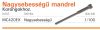 High Speed Mandrel for Wheels
