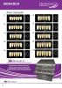 Monarch Superior 3-Layered Acrylic Teeth LOWER ANTERIOR